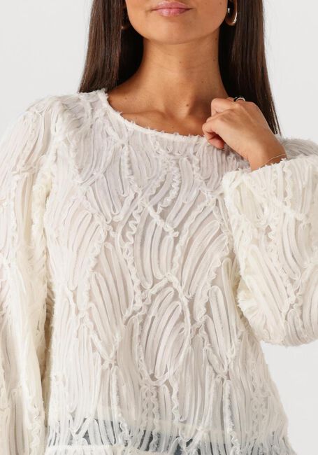 OBJECT Haut OBJLUCIE L/S RE O-NECK TOP Blanc - large