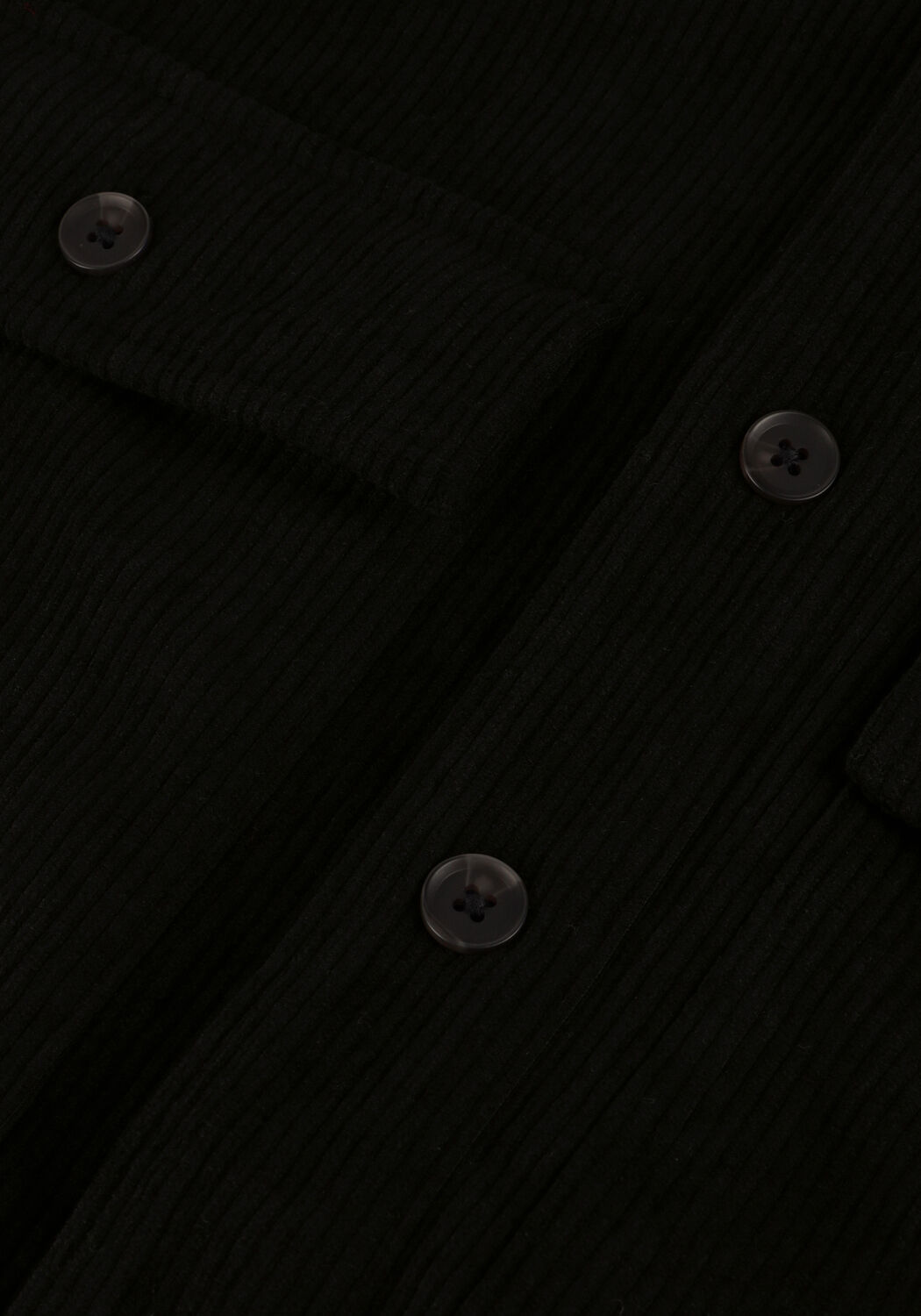 Zwarte COLOURFUL REBEL Overshirt LOGAN CORDUROY SHIRT - large