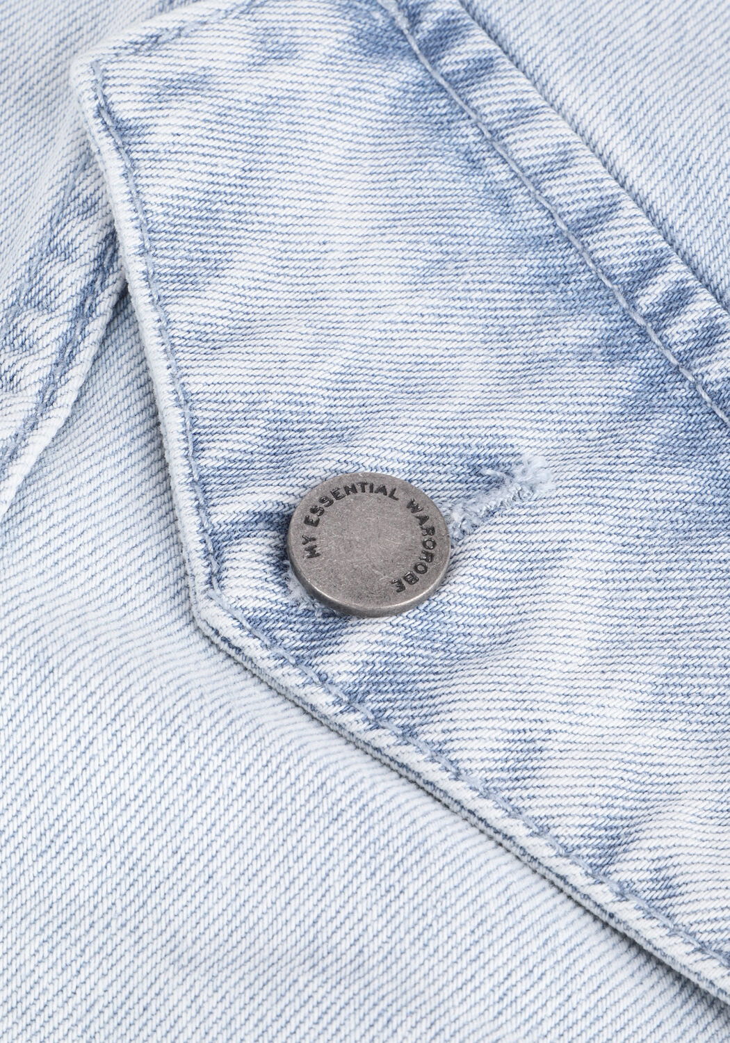 Blauwe MY ESSENTIAL WARDROBE Spijkerjas DEAN TULLAMORE 126 JACKET - large