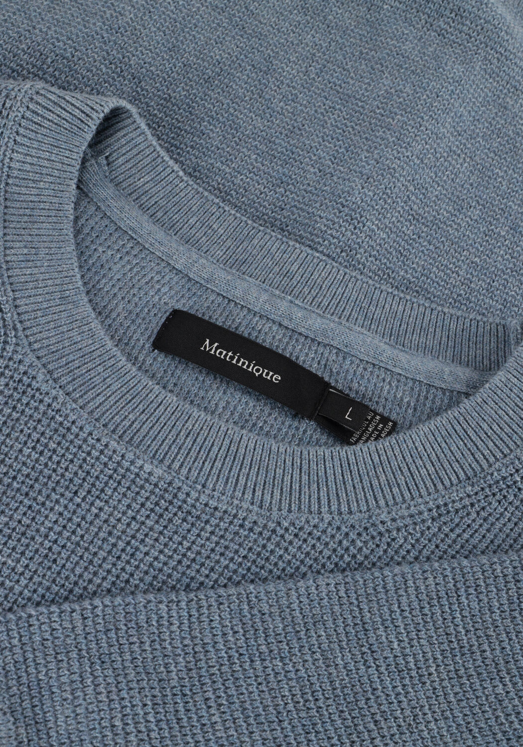 Blauwe MATINIQUE Trui MALAGOON - large
