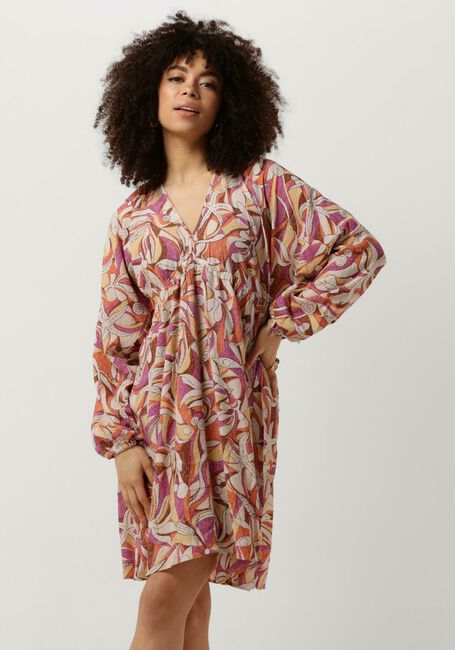 CATWALK JUNKIE Mini robe V-NECK DRESS WITH STRAPS DETAIL en multicolore - large