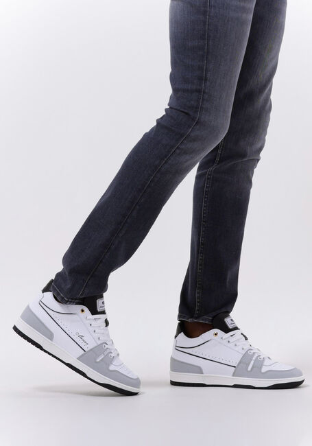 MERCER AMSTERDAM Baskets basses THE BROOKLYN LOW en blanc - large