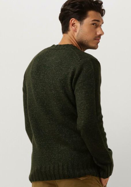 DSTREZZED Pull PER CREW NECK Vert foncé - large