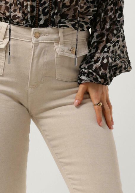 GUESS Flared jeans SEXY FLAIR POCKETS Écru - large