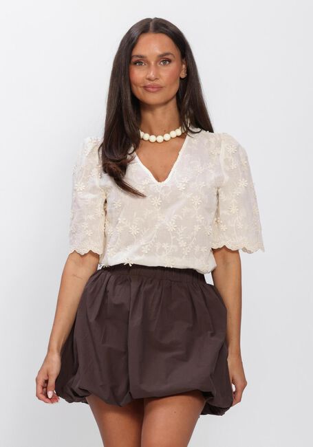 YDENCE TOP FLORENCE Hauts & T-shirts &Eacute;cru - large