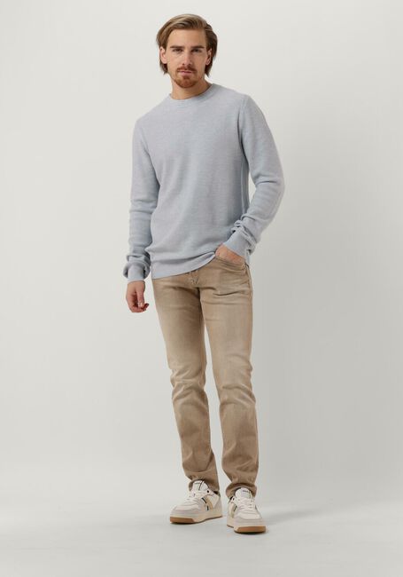 DSTREZZED Pull MERCURY CREW MELANGE SLUB en bleu - large