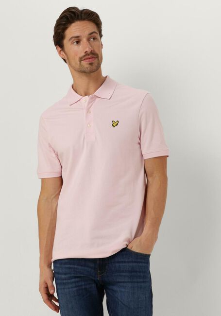 Lichtroze LYLE & SCOTT Polo PLAIN POLO SHIRT - large