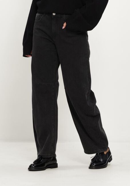 Zwarte SIMPLE Straight leg jeans WV-CO-EA-DEN-26-3 - large