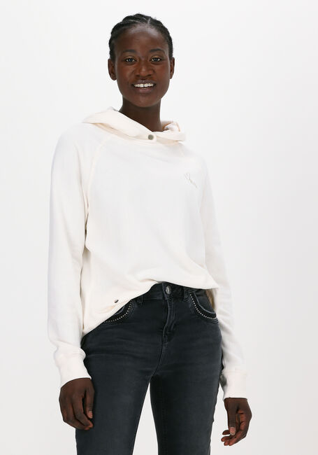 Ecru MOS MOSH Sweater KASH GLAM HOODIE SWEATSHIRT - large