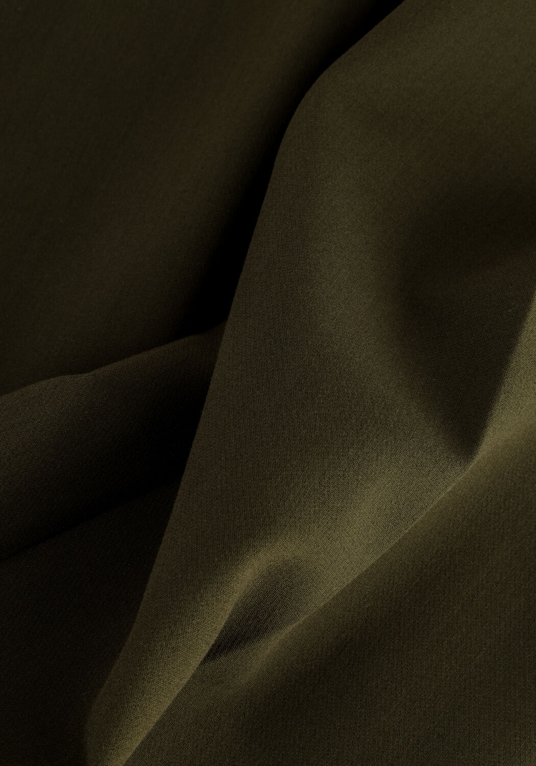 ANOTHER LABEL Pantalon large MOORE PANTS en vert - large