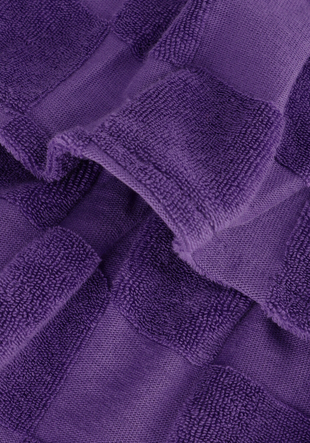 Sproet & Sprout Mini-jupe SKIRT TERRY BLOCKS en violet - large