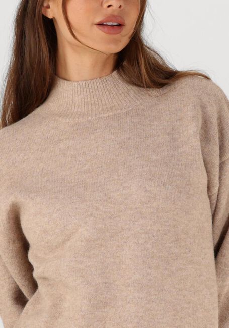 Beige NEO NOIR Trui PAULA KNIT BLOUSE - large
