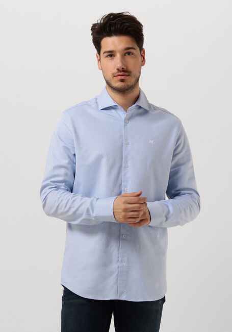 VANGUARD Chemise classique LONG SLEEVE SHIRT POWER STRETCH DOBBY 2 TONE en bleu - large