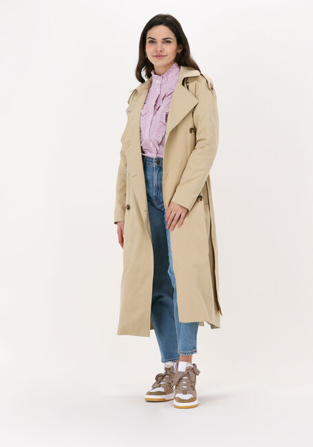 Beige OBJECT Jassen OBJCLARA NEW TRENCH COAT NOOS - large