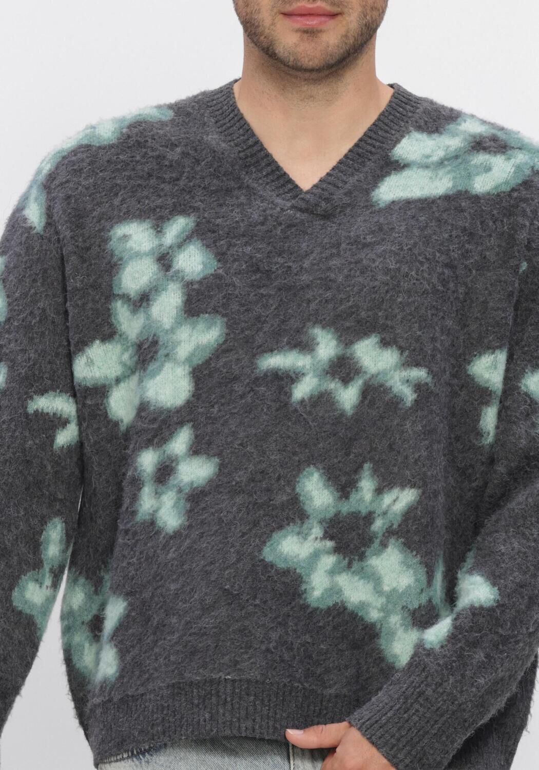 DSTREZZED Pull DS_SAM V-NECK Gris fonc&eacute; - large