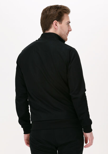 Zwarte CRUYFF Sweater ENZO TRACK TOP - POLY TRICOT - large