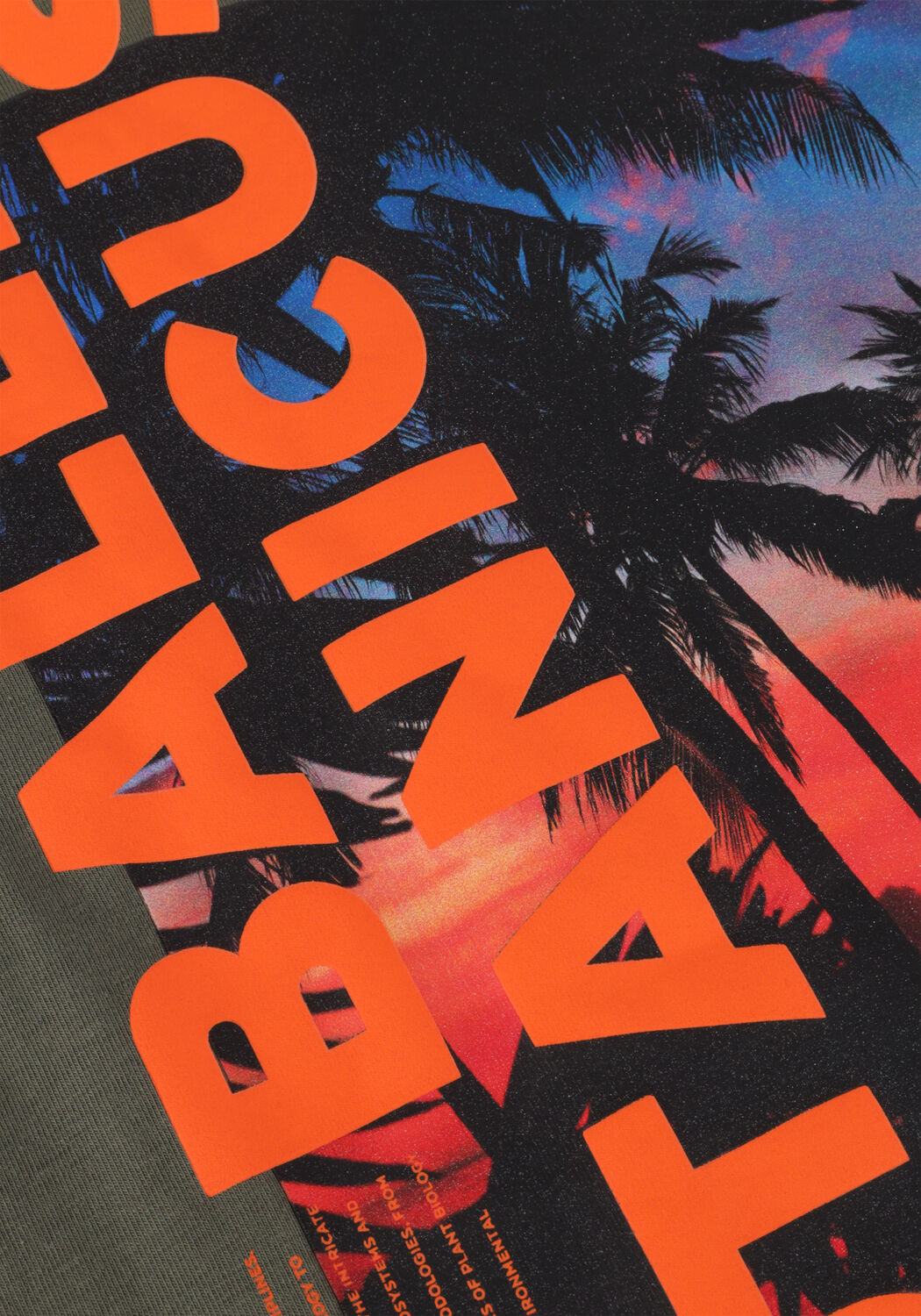 BALLIN T-shirt 017107 en vert - large