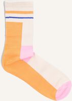 BECKSONDERGAARD Chaussettes SPORTY BLOCK SOCK en orange BECKSONDERGAARD Chaussettes SPORTY BLOCK SOCK en orange - medium
