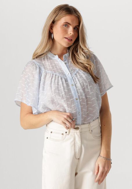 Lichtblauwe NUKUS  BIANCA BLOUSE - large