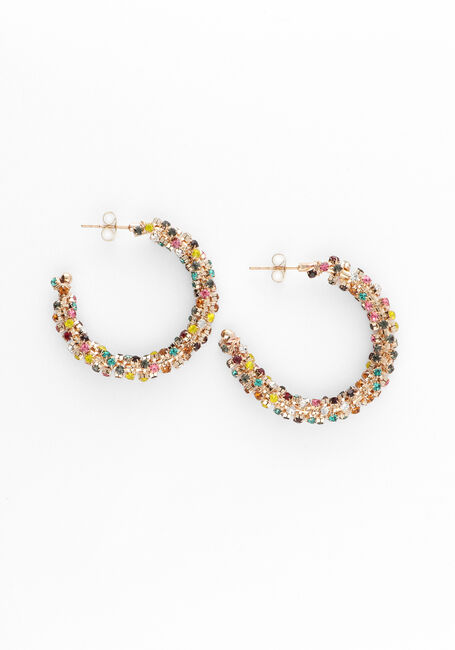 NOTRE-V Boucles d'oreilles OMFW22-003 Doré - large