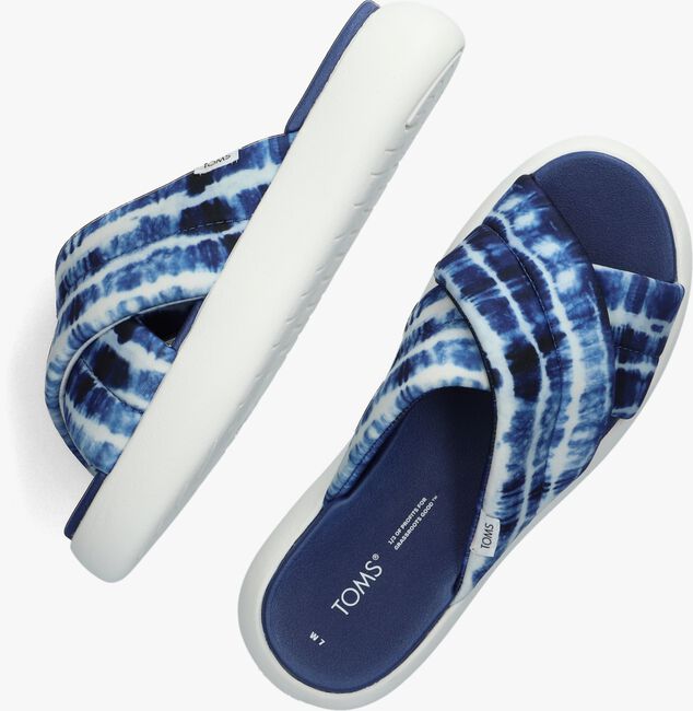 Blauwe TOMS Slippers ALPARGATA MALLOW CROSSOVER - large