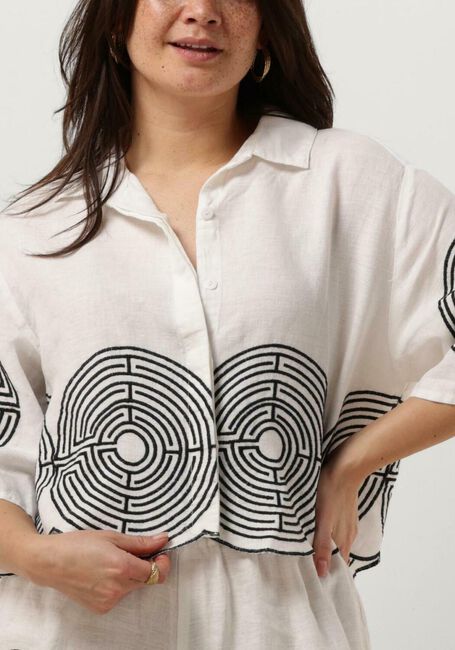 GREEK ARCHAIC KORI 250021 Blouses en blanc - large
