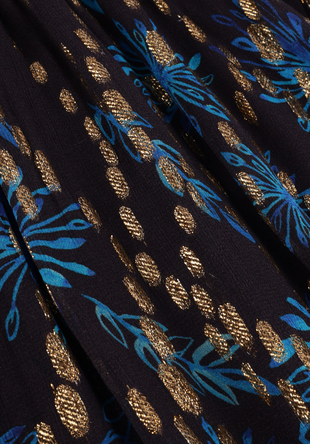 Donkerblauwe CIRCLE OF TRUST Mini jurk EVA DRESS - large