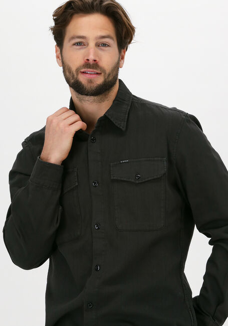 G-STAR RAW Chemise décontracté MARINE SLIM SHIRT L/S en gris - large