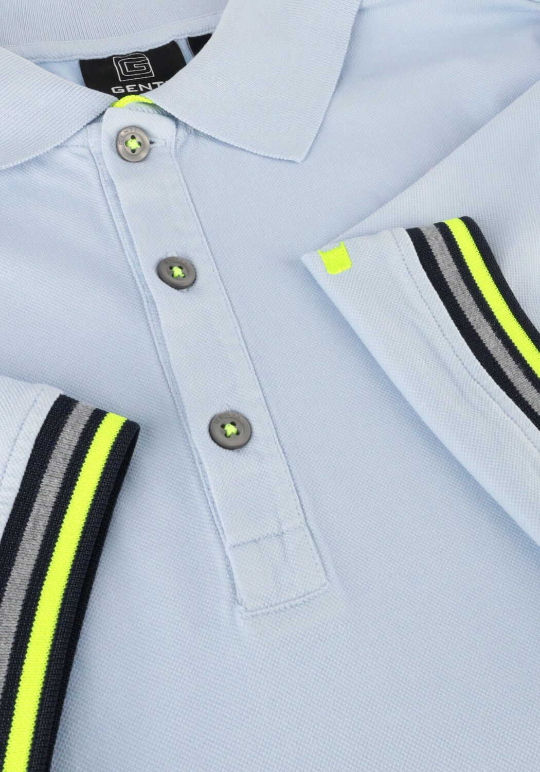 GENTI Polo J9033-1212 Bleu clair - large
