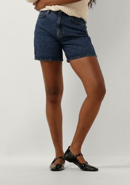 SELECTED FEMME SLFKRISTA HW MID BLUE DENIM Pantalons en bleu - large