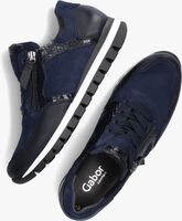 Blauwe GABOR Lage sneakers 438 - medium