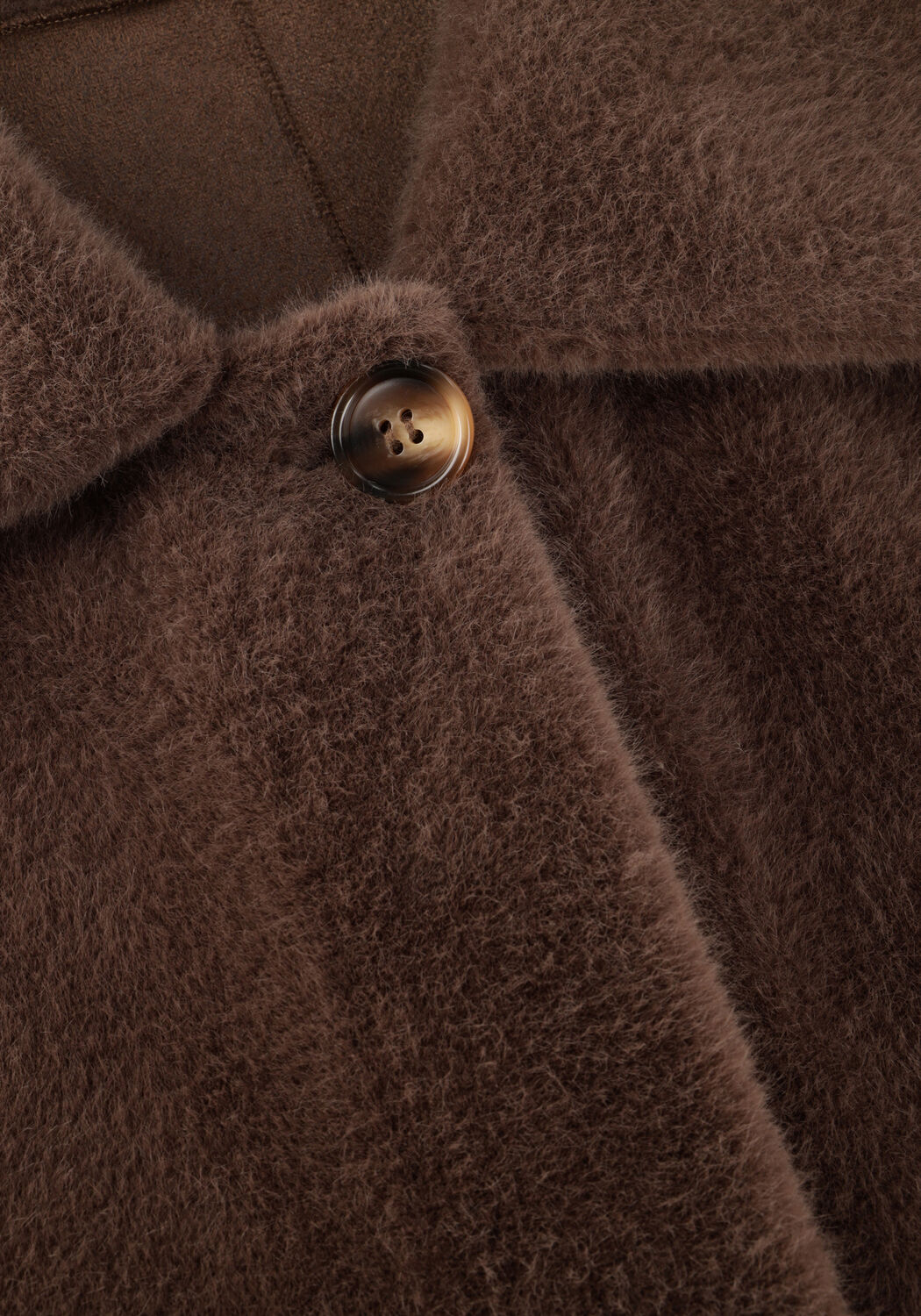 STUDIO AR Manteau AVY FAUX LACON en marron - large