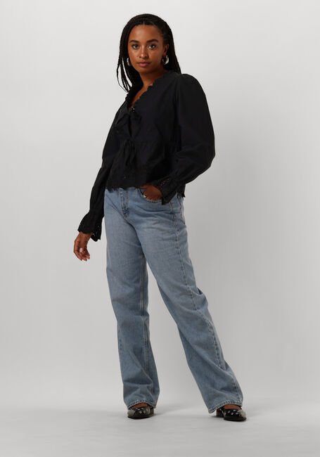 NEO NOIR MATSI EMBROIDERY BLOUSE Blouses en noir - large