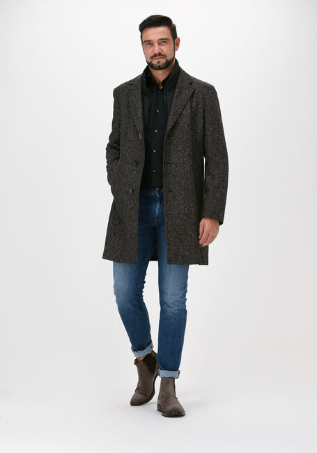 BOSS BLACK Chemise classique P-HANK-SPREAD-214 10151300 01 en noir - large