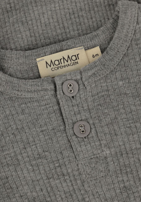 MARMAR COPENHAGEN Grenouillères BODY LS MODAL en gris - large