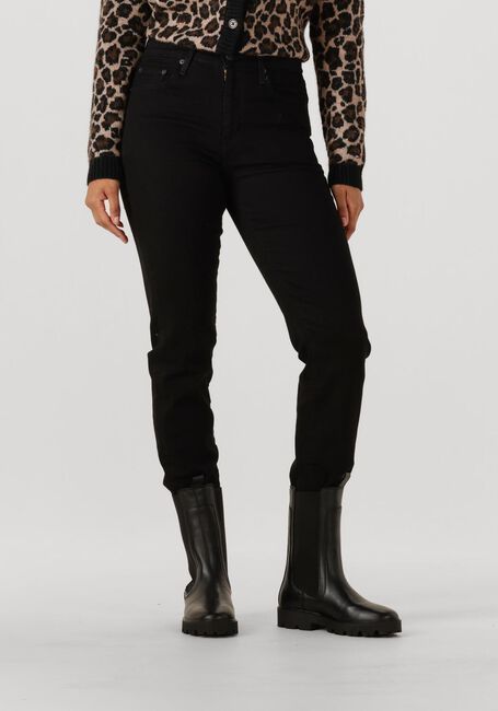 Zwarte LEVI'S Straight leg jeans 724 HIGH RISE STRAIGHT MIDNIGHT GAZE - large