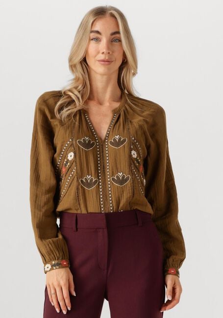 LOUIZON CHEMANCE Blouses Kaki - large