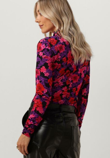 GESTUZ Haut ASHA ROLLNECK BLOUSE en rose - large