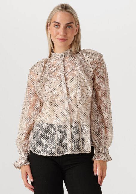 Gebroken wit BRUUNS BAZAAR  BBYONAS SHIRT - large