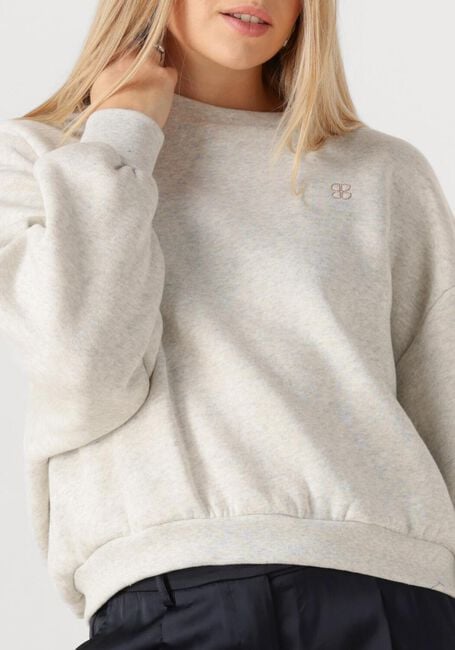 Lichtgrijze BY-BAR Sweater BIBI DANCE SWEATER - large