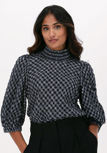 LOLLYS LAUNDRY BOBBY TOP Blouses en noir - large