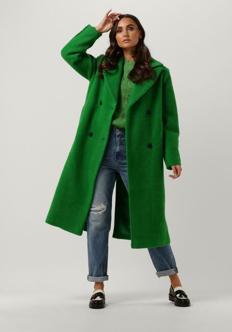 Groene Y.A.S. Trui YASFOREST LS KNIT PULLOVER S. - large