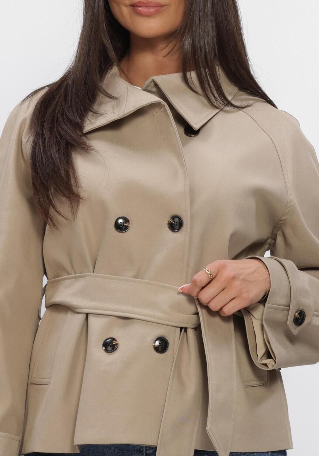 NEO NOIR Trenchcoats MUNET TRENCH JACKET Sable - large