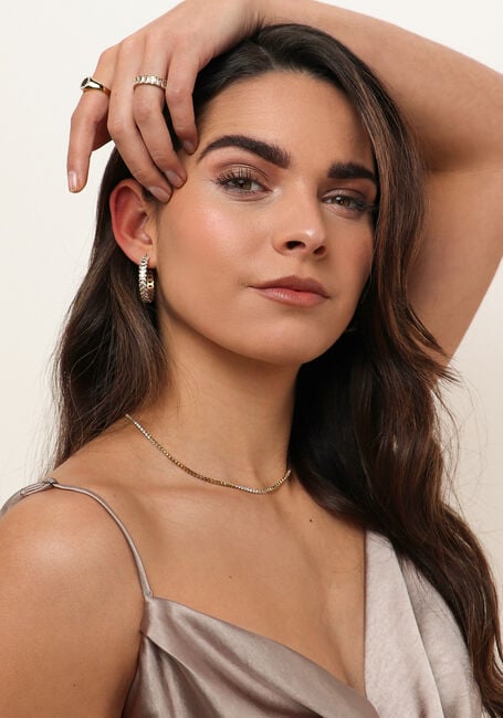 NOTRE-V Colliers NECKLACE STRASS Dor&eacute; - large