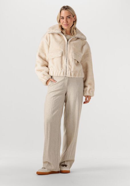 SIMPLE Pantalon large WV-WO-PL-25-3 Sable - large