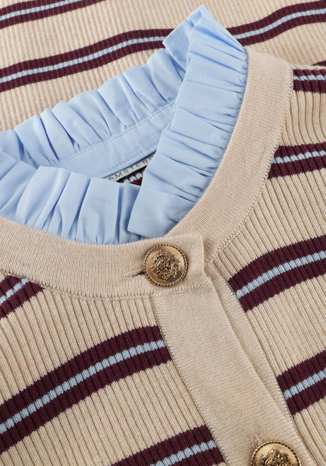 AMAYA AMSTERDAM Haut NIA Cr&egrave;me - large