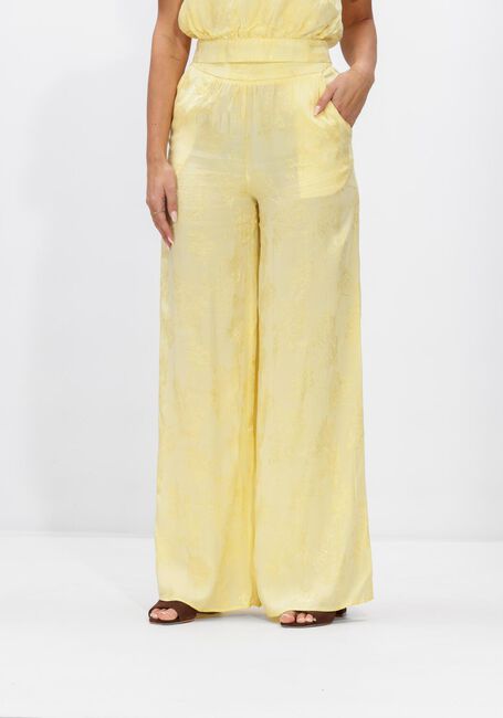 Gele HARPER & YVE Wijde broek ROSIE-PA - large