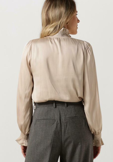 NEO NOIR BRIELLE SATIN BLOUSE Blouses en beige - large