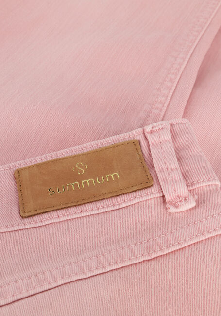 SUMMUM Flared jeans FLARED PANT STURDY STRETCH TWILL en rose - large