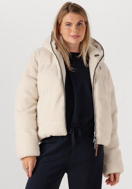 MOSCOW Manteau Teddy 04-08 OLIVIA Blanc - large